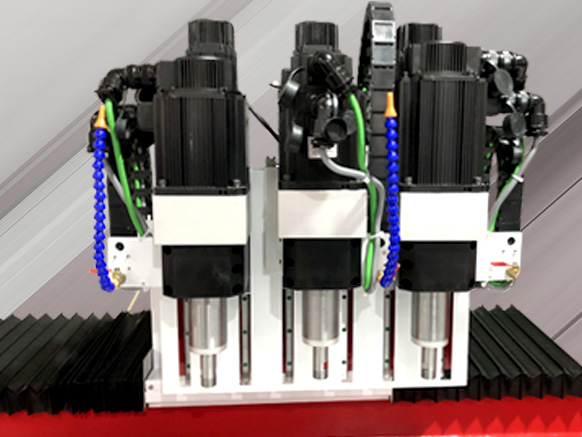 Three Servo-Driven Spindle for High Efficiency